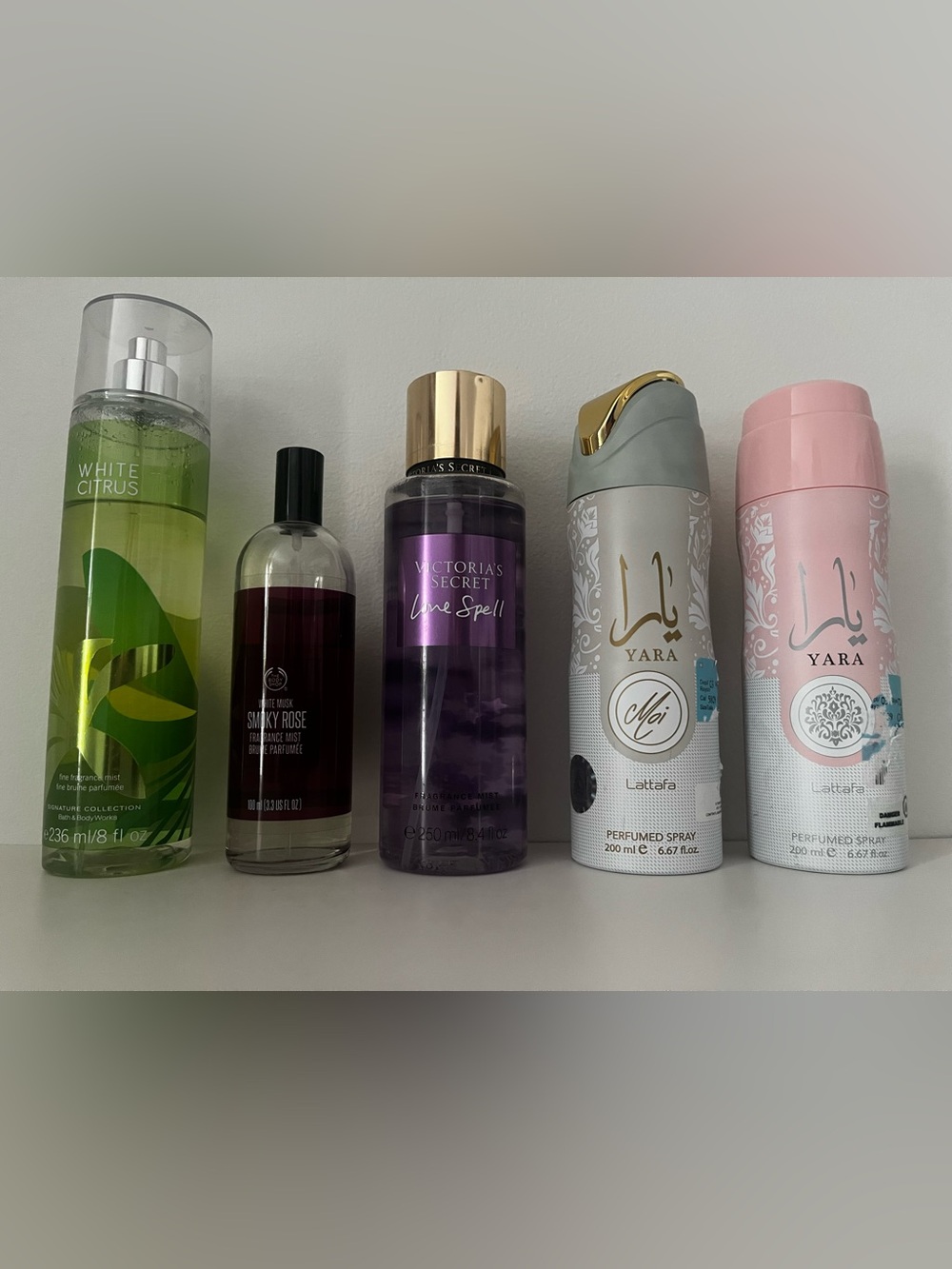 Assorted Body Spray lot